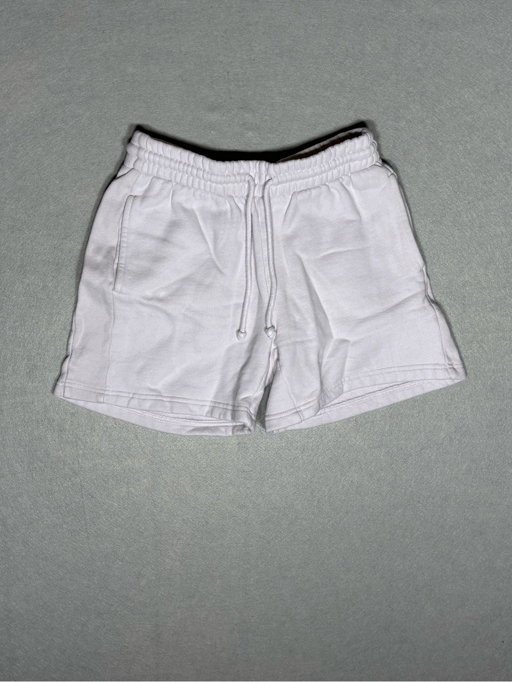Cozy Fleece Boyfriend Shorts- Pink Hue Size Small